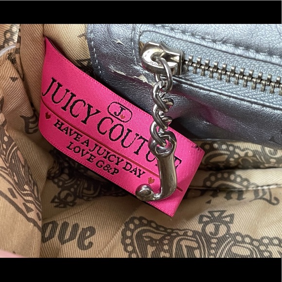 {SOLD} y2k Juicy Couture pink and silver bag - Picture 7 of 8